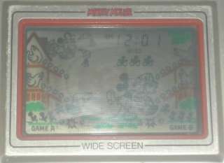 Nintendo Game & Watch Wide Screen MC 25 Mickey Mouse 1981  