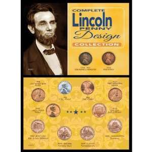  Complete Lincoln Penny Design Collection 