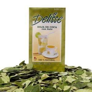 Delisse Coca Leaf with Anise 25 Count  Grocery & Gourmet 