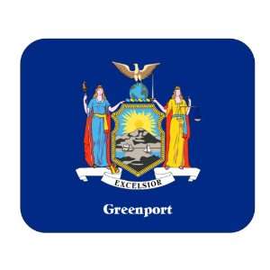  US State Flag   Greenport, New York (NY) Mouse Pad 