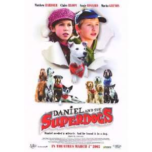  Daniel and the Superdogs   Movie Poster   27 x 40