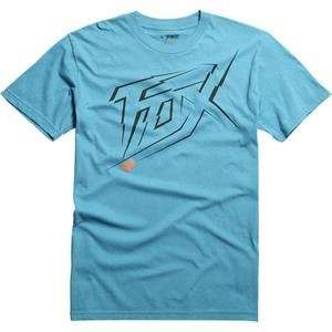  Fox Racing Buzzo T Shirt   Medium/Turquoise Automotive