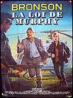 MURPHYS LAW Bronson (Helicopter) Original Poster 47x63