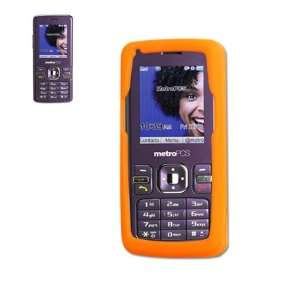   Phone Case for ZTE C78 MetroPCS   Orange Cell Phones & Accessories