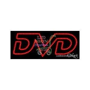  DVD LED Business Sign 11 Tall x 27 Wide x 1 Deep 