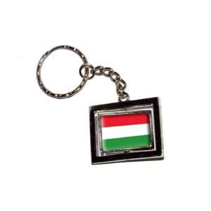 Hungary Country Flag   New Keychain Ring