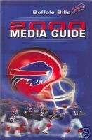 BUFFALO BILLS 2000 MEDIA GUIDE NFL  