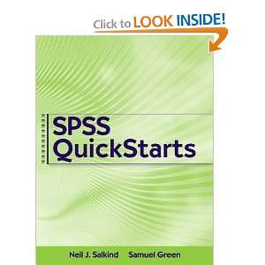  SPSS QuickStarts [Paperback] Neil J. Salkind Books