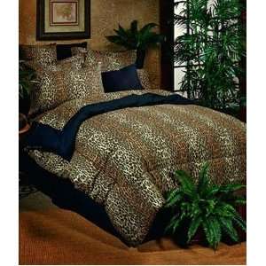  Leopard California King Size Bed In A Bag Set