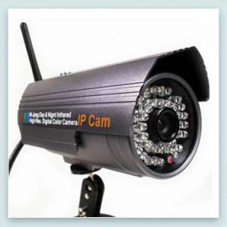 Outdoor Waterproof IR IP Camera wifi wireless 36LED/6mm Len/25m IR 