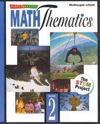   MathThematics by Holt McDougal 2002, Hardcover, Student Edition  