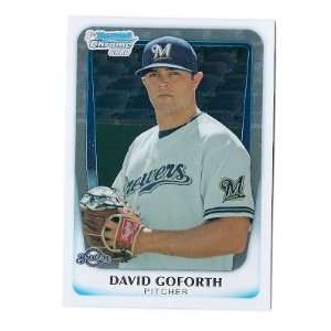   Draft Prospects #50 David Goforth Milwaukee Brewers