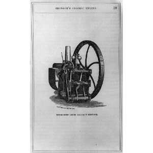  18 Caloric engine,invention of John Ericsson,1859