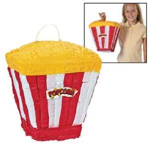 Movie Popcorn Piata   Party Decorations & Pinatas