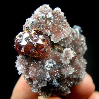 Gem Sphalerite Crystal,Mineral Specimen srh15ie0102  