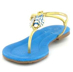   TORY BURCH FAYLN REVA BUMBLE BEE SANDALS SHOES 7 37 $295 SALE HOLIDAY