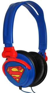 iHip DC Comics Extreme DJ Style Headphones   SUPERMAN  