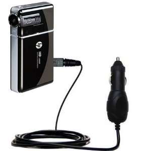  Rapid Car / Auto Charger for the HP V5040u Camcorder 