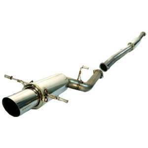  Tanabe T80092 Medalion Concept G Cat Back Exhaust System for Subaru 