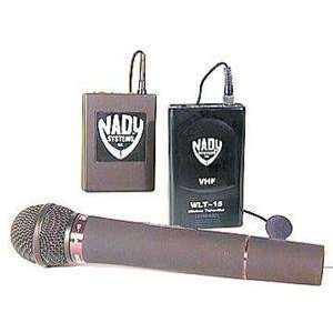  Nady 351 VR LT VHF mini wireless microphone system for 