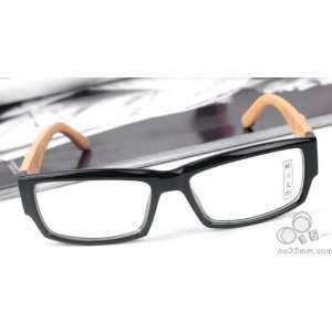  Japan Style Square Stud Wood Eyeglasses Frame W9007 
