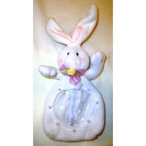  Plush Easter Bunny Rabbit Candy Bag. Great for Easter 