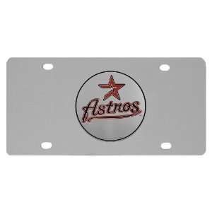  Houston Astros Logo Plate