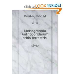   Anthocoridarum orbis terrestris Odo M Reuter  Books
