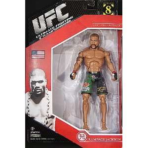RAMPAGE JACKSON   UFC DELUXE 8 TOY MMA ACTION FIGURE