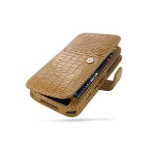  PDair Leather Case for Dell Streak 5 (Brown/Crocodile 