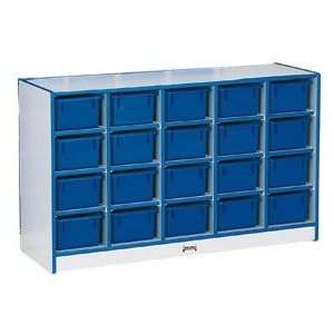   Craft Rainbow Accent 20 Tray Mobile Cubby without Tray