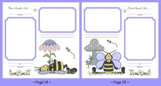 BEE BEAR ALPHABET LETTERS BABY NURSERY STICKERS DECALS  