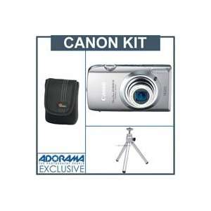  Canon PowerShot SD3500 IS Digital ELPH Camera Kit,  Silver 