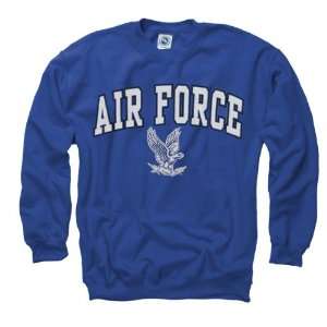  Air Force Falcons Royal Perennial II Crewneck Sweatshirt 