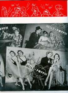 1942 Olsen & Johnsons HELLZAPOPPIN Program JC FLIPPEN  