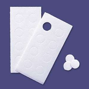 100 BOND DOT Sticky Jewelry Adhesive Peel off 10mm dots  