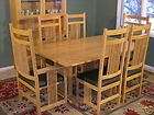 7pc Mission Arts & Crafts Stickley style Dining Room Set