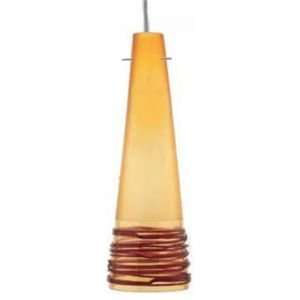   Pendant by Oggetti Luce  R086130 Diffuser and Strands Green and Topaz