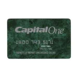  Collectible Phone Card 3m Capital One Financial 
