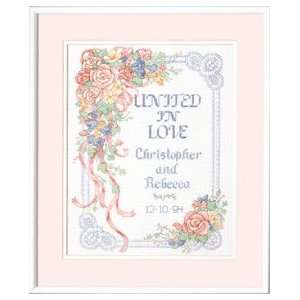    In Love United Counted Cross Stitch Kit, Craft Kit