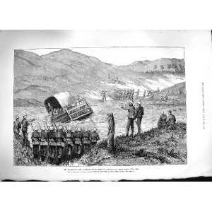  1881 TRANSVAAL WAR CAPSIZING PONT INCANGUA RIVER ARMY 