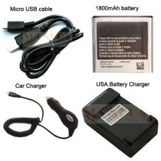 4Kit Cable Battery Car Wall Charger AT&T Samsung Galaxy S2 II 