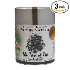 The Tao of Tea, Vert Du Vietnam Green Tea, Loose Leaf, 3 Ounce Tins 
