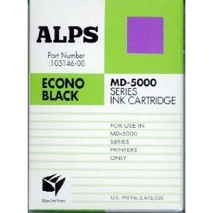  Alps Econoblack Ink Cartridge for MD 5000 Electronics