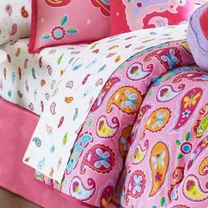  Paisley Dreams Twin Comforter And Sheet Set