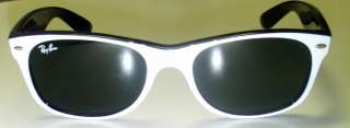 EUC 100% Authentic Ray Ban RB2132 New Wayfarer 770 (WHITE 