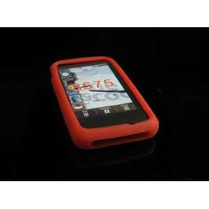  Red Soft Silicone Skin Sleeve Cover for LG Chocolate Touch 