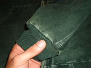 CARHARTT J130 SANDSTONE DUCK Quilt Flannel INSULATED HOODED Green WORK 
