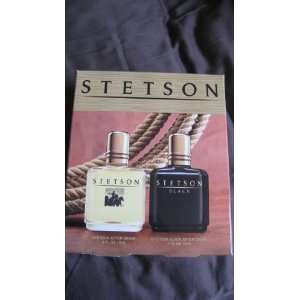  Stetson After Shave Gift Set  Stetson and Stetson Black 