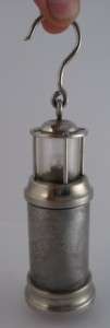   souvenir of COAL MINER LAMP 5 inches steampunk machine age  